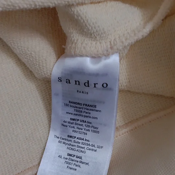 NEW! SANDRO PARIS SWEATSHIRT.. - Picture 6 of 8